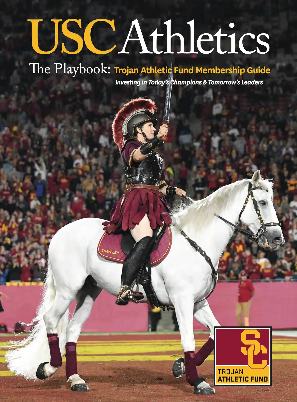 USC Athletics brochure cover